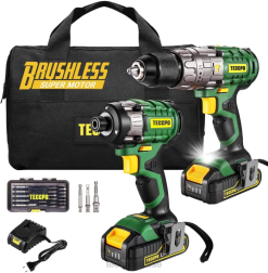 ZLFT11 TECCPO perceuse sans fil mtd680b perceuses et pilotes