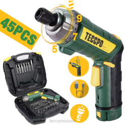 ZLFT1 TECCPO Visseuse électrique perceuses et pilotes